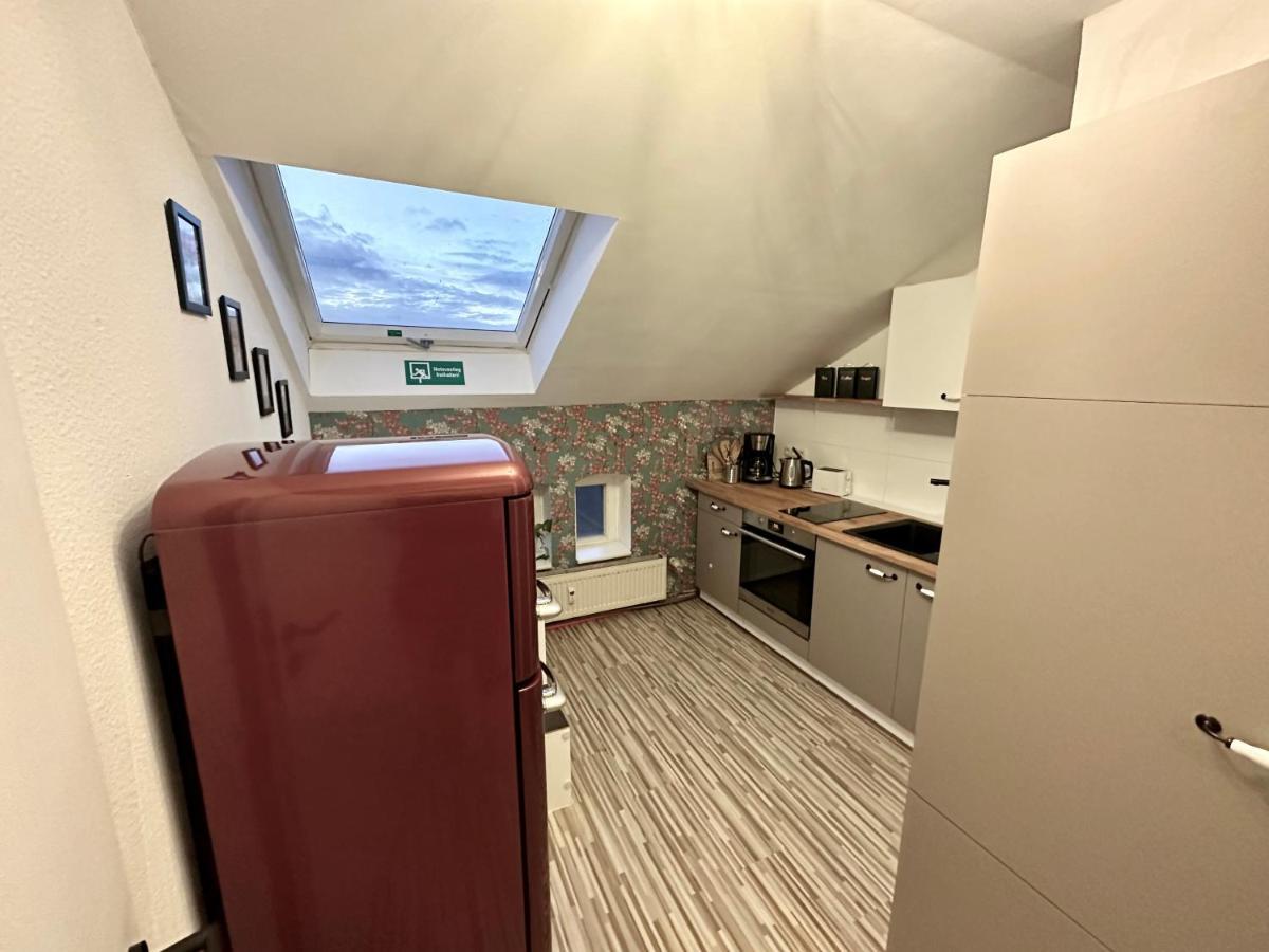 Apartment Zum Roten Fuchs Inkl. Parkplatz 埃尔福特 外观 照片