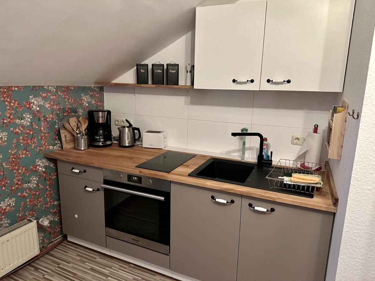 Apartment Zum Roten Fuchs Inkl. Parkplatz 埃尔福特 外观 照片