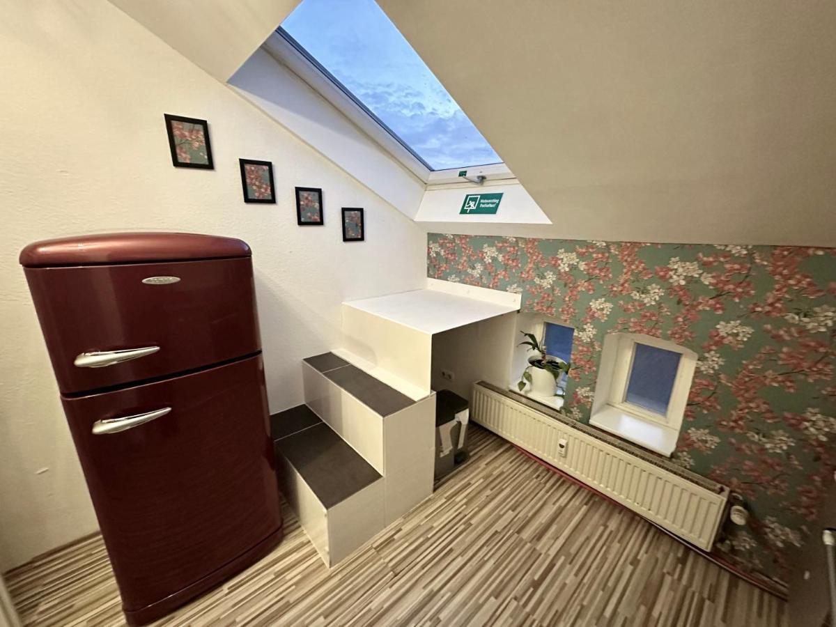 Apartment Zum Roten Fuchs Inkl. Parkplatz 埃尔福特 外观 照片